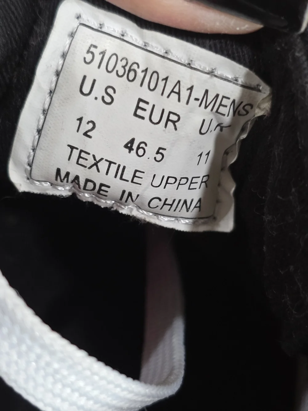Levi's Men's Black Canvas Low-Top Sneakers with White Accents and Red Tab